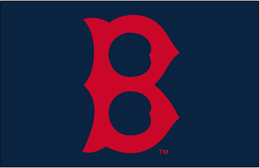 Boston Red Sox 1936-1945 Cap Logo fabric transfer